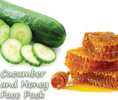 cucumber face pack for sunburn in summer