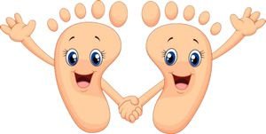 feet with good hygiene