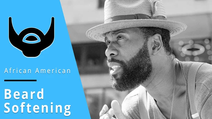 How to make African American beard soft.